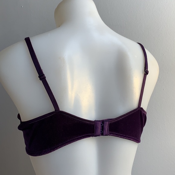 Fuzzy Purple Bra - Picture 3 of 6